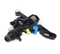 Zerodis Arroseur à Impact de Jardin, Conception en Plastique avec Buse Rotative Haute Pression pour l'irrigation à Grande échelle, Filetage Mâle G3/4 pour Jardins et Pelouses