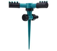 Zerodis Arroseur d'eau de Jardin, Arroseur de Pelouse Rotatif à 360 Degrés avec 12 Buses, Système d'irrigation en Alliage de Zinc ABS pour Une Grande Couverture, des Plantes Hautes et l'arrosage