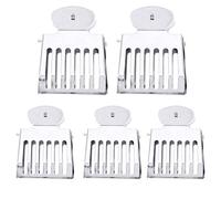 Zerodis Attrape-Abeille en métal, Outil de Capture de Cage à Pince de Reine Abeille, Cage en Acier, Accessoires d'équipement d'isolateur de Queenbee(5PCs)