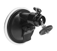 Zerodis Autres Accessoires de Caméra de Sport Support d'adaptateur de Tableau de Bord de Voiture en Alliage et en Plastique avec Vis de 1/4 de Pouce, Réglage Multi-Angle pour Appareil Photo, (Black)
