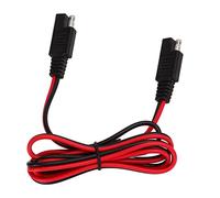 Zerodis Autres Accessoires de Vélo électrique Câble Gaine en PVC Double Couche et Noyau en Cuivre 16AWG Prise de Déconnexion Rapide avec Lumière LED pour le Chargement du Panneau Solaire Automobile