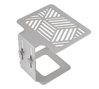 Zerodis Autres Accessoires d'outils à café Support de Balance en Acier Inoxydable avec Anneaux Tampons Base Antidérapante à Hauteur Réglable Support de d'extraction Compact pour Tasse de