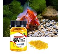 Zerodis Autres Fournitures Agricoles Traitement Efficace en Poudre pour Poissons d'ornement Bouteille de 65 G pour la Prévention des Virus et la Gestion des Blessures Jaune Hautement Soluble (Yellow)