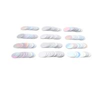 Zerodis Autres Objets de Collection Guirlande de Cercles en Papier nacré de 13,12 Pieds, Bannière à Suspendre avec 36 Cercles, Convient pour Les Mariages, Les Anniversaires, Les Barbecues, Les
