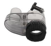 Zerodis Autres Outils de Nettoyage Accessoires Couvercle ABS Transparent pour Moteurs de Broche de 52 Mm avec Réglage Magnétique de la Hauteur et Brosse en Nylon Diamètre du Tuyau de 38 Mm Chaussure