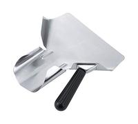 Zerodis Autres Ustensiles de Cuisine Accessoires Pelle Multifonctionnelle en Acier pour Collations Conception Ergonomique pour un Service Facile Lors des Fêtes 9,05 X 7,67 Pouces Pelle à Pop-corn en