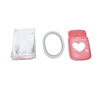 Zerodis Autres Ustensiles Ménagers Cartes de Vœux DIY avec un Design de Pot Mignon et des Sacs en Plastique pour les Cadeaux de Fête en hange de Cadeaux 30PCS Saint Valentin (Modèle A)