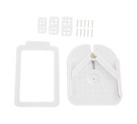 Zerodis Autres Ustensiles Ménagers Ensemble d'outils Outil d'encastrement de Poteau de Goujon Professionnel Forage de Positionnement Précis en Forme de V Poignée Ergonomique pour Accessoires de