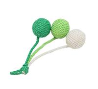 Zerodis Balles pour Chatons Balles pour Chat Jouet Interactif pour Chat Hochet Balle Jouets pour (Vert, Cyan, Blanc)