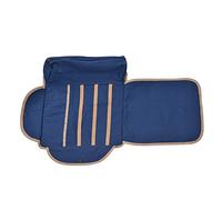 Zerodis Barman Kit Roll Sac Coctail Durable pour les Barres Portables Outils avec Bandoulière pour Barnanos Bleu