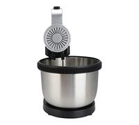 Zerodis Batteur de Batteurs à Batterie électrique Fouetter le Support de à Main à 5 Vitesses avec Bol en Acier Inoxydable 2 2 Crochets de Pâte Adaptés à la Cuisson du Mélange de Support de à Main à