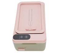 Zerodis Boîte à Lunch électrique sans Fil, Chauffe-plats à Chauffage électrique en Acier Inoxydable 304, Récipient Amovible de 1 L 40 W, Chaleur Chronométrée et Maintien au Chaud, pour le Travail de