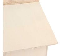 Zerodis Boîte d'élevage d'oiseaux en Bois, Nichoir Suspendu pour Perruche, Fournitures de Cage pour Animaux de Compagnie en Plein Air, Abri pour Animaux