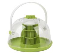 Zerodis Boîte d'Observation d'Escargots, Récipient Transparent en ABS et PC, Design Coulissant avec Trous d'Aération, Kit Éducatif pour Enfants et Étudiants