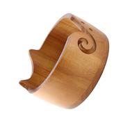 Zerodis Bol à Fil, Porte-fil en Bois en Forme de Chat, Organisateur de Crochet Mignon pour un Usage Domestique (18 * 18 * 10cm)