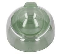 Zerodis Bol de Nourriture surélevé pour Chat avec Support Transparent, Plat pour Chien incliné à 15 Degrés pour Une Alimentation Facile, Favorisant la Digestion, Usage Domestique en Intérieur (Green)