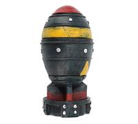 Zerodis Bomb Storage Box, 3D Mini Nuke Bomb Model Résine Storage Bin Desktop Storage Key Ornements pour la Décoration de la Maison de Bureau