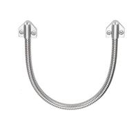 Zerodis Boucle de Porte en Acier Inoxydable, Câble de Porte, Accès de Montage exposé, Diamètre de 12 Mm, Traitement de Surface Spécial, économie de Travail, Protection de Fil D'accès