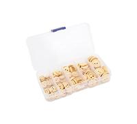 Zerodis Boutons en Bois de Hêtre Naturel, 100 Pièces, Boutons Ronds en Bois pour l'artisanat de Bricolage, Décoration de Vêtements, Uniques Faits à la Main (Couleur du bois)