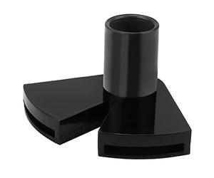Zerodis Buse à Bec de Canard pour Aquarium, Double Buse en Acrylique, Tuyau de Sortie d'eau pour Aquarium, Direction d'écoulement Réglable à 360 Degrés
