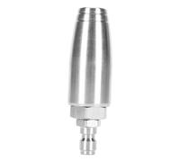 Zerodis Buse Rotative Haute Pression, Buse de Pulvérisation Rotative en | Sortie Maximale de 350 , Construction en Acier Inoxydable, Connexion Rapide 1/4 Pouce, pour le Nettoyage de la Voiture, de