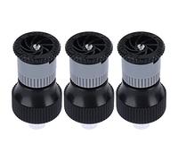 Zerodis Buses Arroseurs Goutteurs Arroseur Réglable à 360 Degrés avec Pulvérisation en Forme d'éventail et Cercle Complet pour l'irrigation de la Ferme de la Serre du Jardin de la Pelouse 3 Pièces