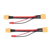 Zerodis Câble Adaptateur XT60 vers JST, Connecteur RC, 2 Pièces,
