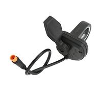 Zerodis Câble d'accélérateur au Pouce, Matériau ABS, Universel 22,2 Mm, Idéal pour les Scooters électriques et les VTT (Main gauche)