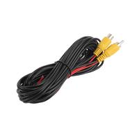 Zerodis Câble d'extension de Caméra de Recul, Construction en Métal et Caoutchouc, 19,68 Pieds pour une Utilisation Universelle avec Transfert de Signal Fiable et Installation Facile pour Voitures