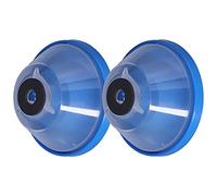 Zerodis Cache-poussière pour Marteau électrique 2 Pièces, Grand Dispositif D'espace de Stockage pour le Perçage, avec Matière Plastique pour Plâtre Bois Métal Béton