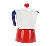 Zerodis Cafés Cafenées Tasses à café Portable à Cafetière Portable avec Poignée Anti-scolaire en Aluminium en Alliage de Brassage (Bleu et rouge)