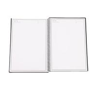 Zerodis Cahier Réutilisable, Pages Effaçables, Scan Via Application, | 500 réécritures avec un stylo soluble dans l\'eau, des pages lignées et pointillées, numérisation d\'applications pour le