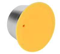 Zerodis Capsule de café Réutilisable, Tasse Filtrante Rechargeable en Acier Inoxydable avec Couvercle en Poudre Pressée pour Cafetière, Respectueuse de L'environnement et Facile à (YELLOW)