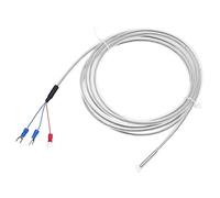 Zerodis Capteur de Température en Plastique Thermocouple PT100, Sonde étanche pour Applications Industrielles et Gaz d'échappement
