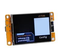 Zerodis Carte de Mode de Dérivation, Carte de Développement Bitcoin pour L'exploitation Minière BTC, écran Tactile 2,8 Pouces ESP32 WiFi Bluetooth 1060KH/s