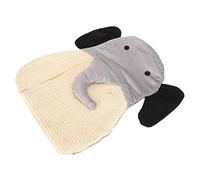 Zerodis Cat Daily Goods Tapis à Gratter en Sisal pour Chat avec Motif éléphant Protège Les Tapis et Les Canapés pour Vos Chats à Gratter Naturel (éléphant)