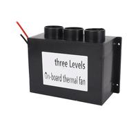 Zerodis Chauffage d'appoint, Radiateur Soufflant Automatique Compact en Céramique, Désembueur à Chauffage Rapide 600 W pour Voiture, Idéal pour le Dégivrage et l'air Chaud dans les Véhicules