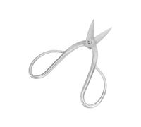 Zerodis Ciseaux de bonsaï 7,9 Pouces, Acier Inoxydable | Cisailles à pointe étroite mince, lames Ultra, poignée incurvée ergonomique, de jardin intérieur et extérieur, pour