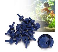 Zerodis Clapet Anti-Retour d'aquarium, Empêche Le Reflux, Bleu, 20 Pièces, pour Pompe à Air de Poisson
