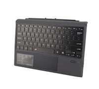 Zerodis Clavier Magnétique rétroéclairé à pavé Multi-tacles Clavier de Tablette sans Fil pour pavé sans Touche pour Pro 3 4 5 6 7, rétroloré, Rechargeable, Matériau ABS (Black)