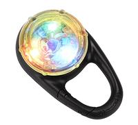 Zerodis Collier Lumineux LED pour Chien, Lumière de sécurité pour Animaux de Compagnie, Pendentif à Clip avec 3 Modes de Clignotement, pour la Marche Nocturne, la Course, la (lumière Jaune)