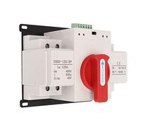 Zerodis Commutateur de Transfert Automatique à Double Alimentation, 125A | Commande de commutation, Fonctionnement manuel ou automatique avec verrouillages, Affichage de l\'état du disjoncteur pour