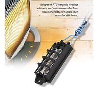 Zerodis Composants de Chauffage en Alliage d'aluminium 100 W, économie d'énergie Efficace, Contrôle Automatique de la Température pour la Maison, le Bureau, les Sèche-linge, les Climatiseurs,