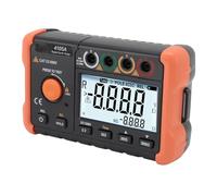 Zerodis Compteur de Résistance de Terre, Mesure Haute Tension, écran LCD rétroéclairé, Testeur Portable pour électriciens, 0,1Ω à 1999Ω, 0V à 1000V