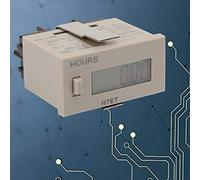 Zerodis Compteur Numérique, 48x24 Taille du Panneau Standard, Affichage LCD à 6 Chiffres, Comptage Fiable, Longue Durée de Vie de la Batterie, DC 5-30V, H7ET-BVM, Facile à Installer, Usure (0,00