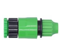 Zerodis Connecteur de Goutteurs d'arrosage, Raccord de Mamelon en Plastique de 9 Mm pour l'irrigation de la Pelouse du Jardin avec Capuchon de Protection, Facile à Connecter et à Déconnecter,