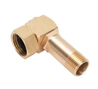 Zerodis Connecteur Zinc Alliage de Jardin Adaptateur Pivotant sécurisé et serré Tuyau Pivot du Coude du Coude adapté à la Plupart des Tuyaux de Jardin