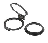 Zerodis Contexte de Filtre de L'objectif, Porte-Adaptateur de L'objectif du Support de Filtre en Alliage en Aluminium Kit de Système de Filtre à Lentille à L'objectif Fermement (A)