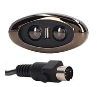 Zerodis Contrôleur de canapé électrique, Port de Chargement USB, Rétroéclairage LED, Interrupteur Inclinable 5 A avec Sortie 5 V 2,4 A pour Fauteuil élévateur, Fauteuil de Massage,