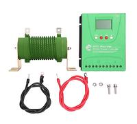 Zerodis Contrôleur de Charge Hybride Solaire éolien, Régulateur de Charge MPPT 12 V 24 V avec écran LCD, Panneau Solaire, Contrôleur de Réverbère Domestique (GPI6060)